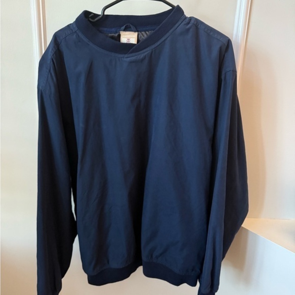Classic Vintage Quality Navy Crewneck Sweater for Men